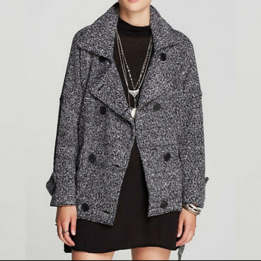 Free people pea coat